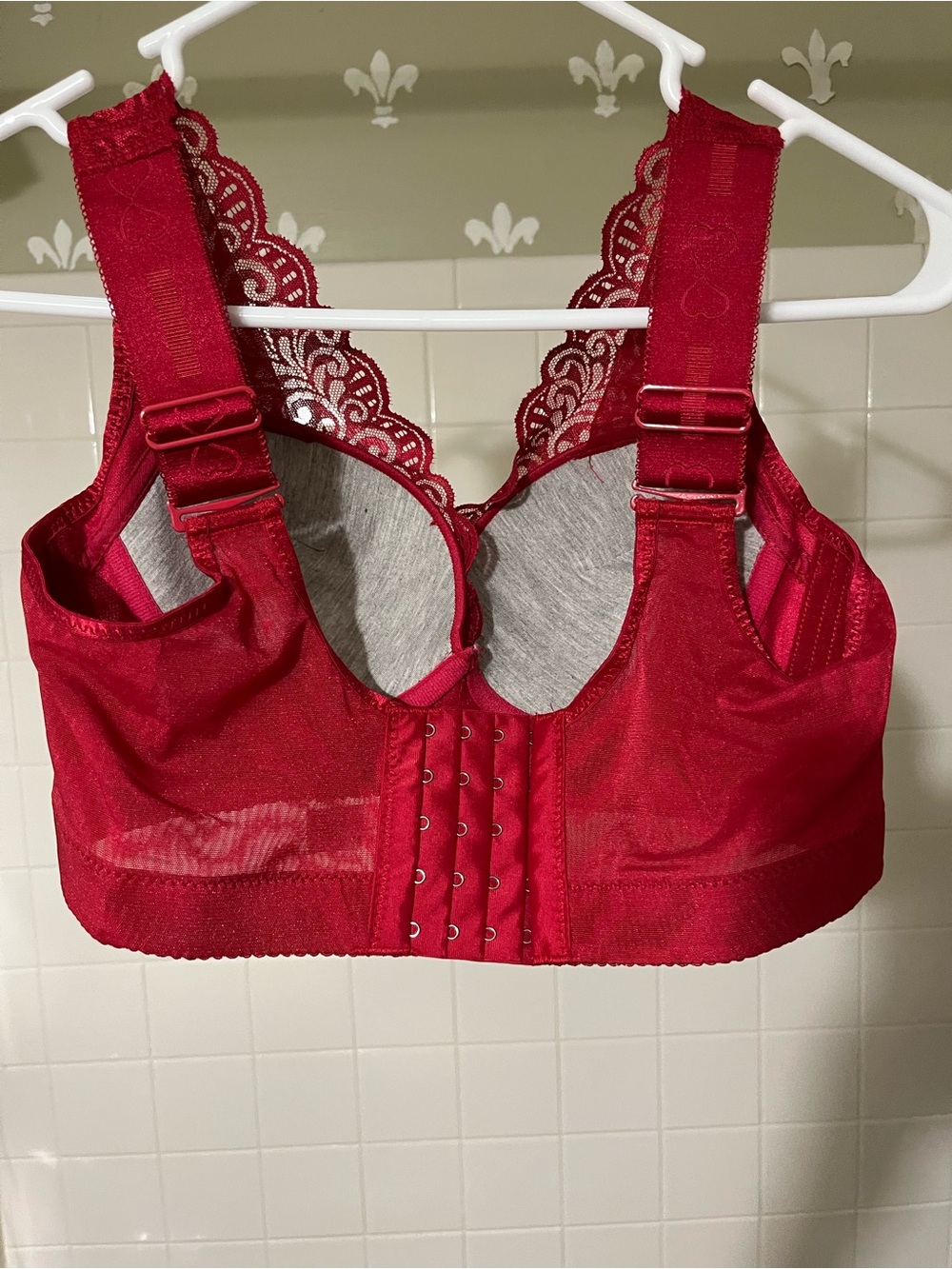 Lace Push-Up Bra Duo - Red & Navy Bundle - Picture 15 of 15